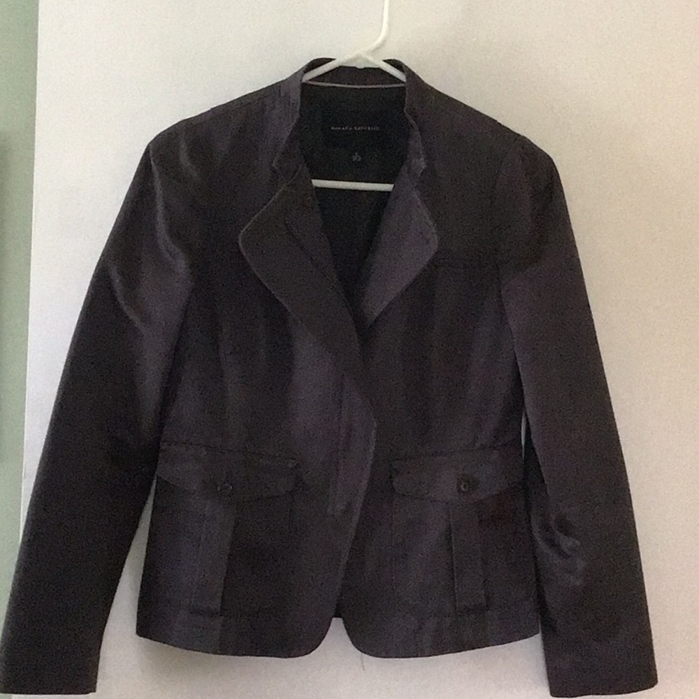 Charcoal Banana Republic blazer size 4